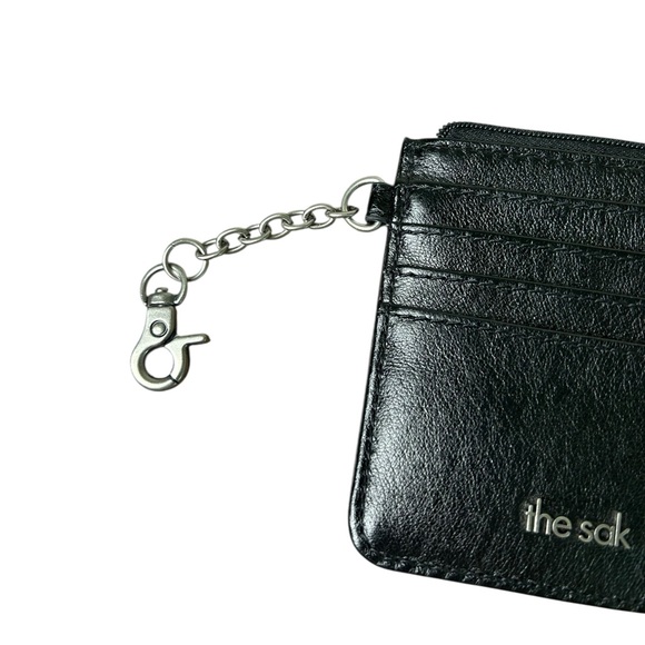 The Sak Cardholder Black Leather Wallet - Picture 2 of 5